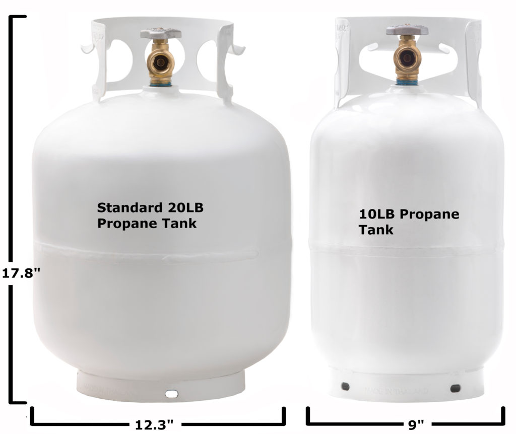 10lb LP Cylinder w/OPD Model #: YSN10LB - Flame King