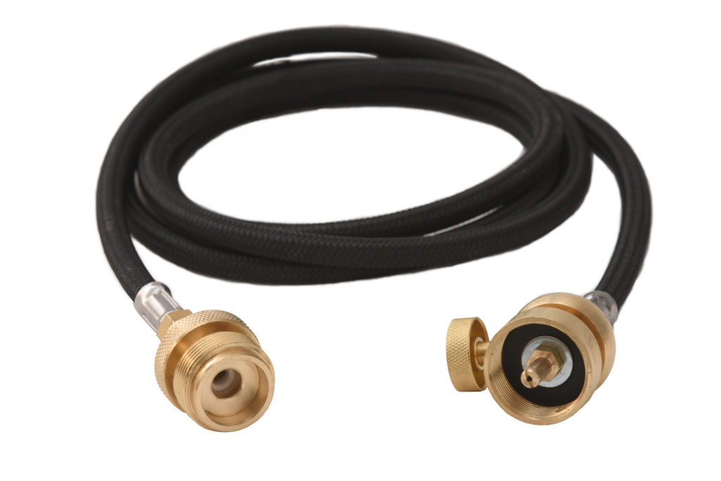 Flexible 5 FT Extension Hose For 1Lb Propane Tank Cylinder MT48 Hose HR