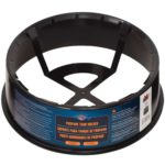 Propane Cylinder Base Stabilizer, Black, Propane Base Stabilizer Top LR