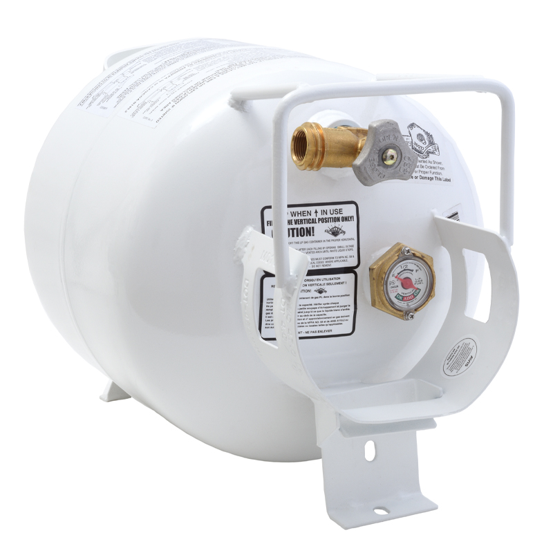 20lb Horizontal Propane Cylinder Model #: YSN201HZL - Flame King
