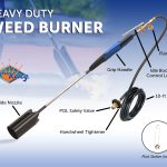 Flame King Propane Torch Kit Heavy Duty Weed Burner, 500000 BTU with 10- FT Hose Regulator Assembly, 39 inches Long