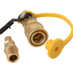 5 FT QCC to CGA600 Male Connection-Steel Braided Hose AB 226 6731