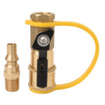 5 FT QCC to CGA600 Male Connection-Steel Braided Hose AB 226 6822