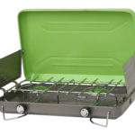 2 Burner Portable Propane Gas Classic Camping Stove Grill VT 101 Front HR