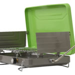 2 Burner Portable Propane Gas Classic Camping Stove Grill VT 101 Side HR