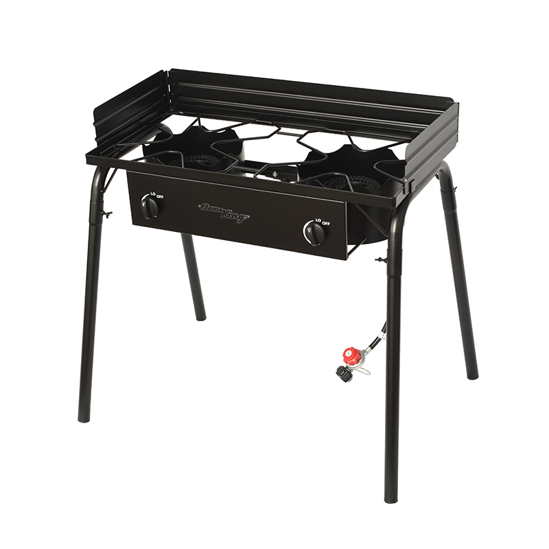 Outdoor Propane Double Dual Burner Stove Model #: YSN-DB60K