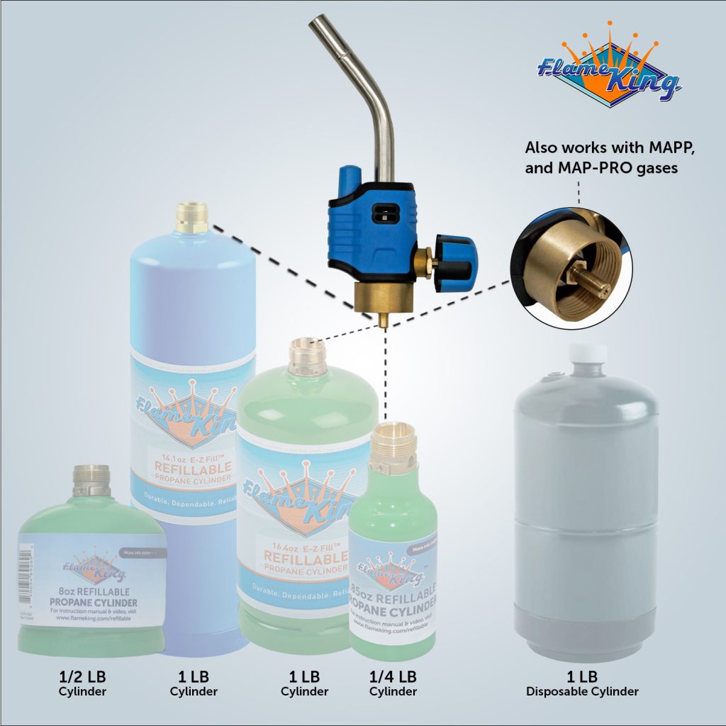 Trigger Start Lighter Propane Gas Blow Torch Head Model #: YSNAX1