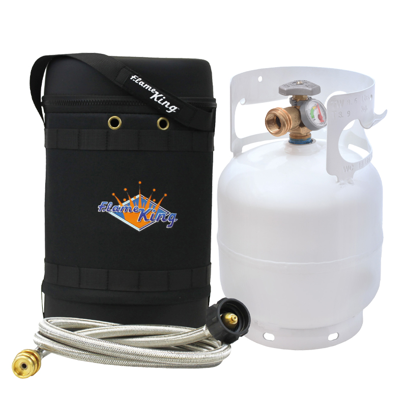 Gas Hauler Pro Kit - Insulated Protective Carry Case, 5LB Propane
