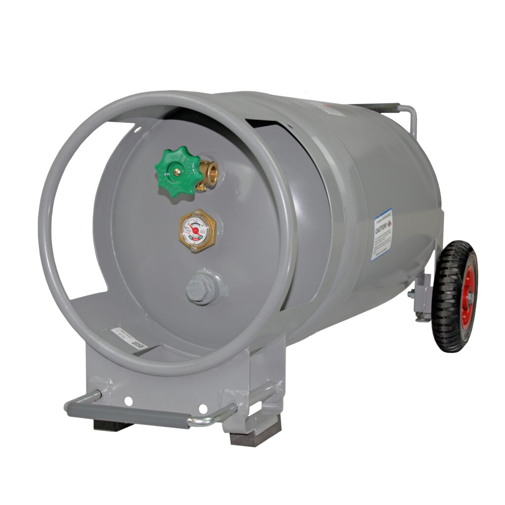 60lb Horizontal & Vertical Propane Cylinder w/OPD & wheels Model 60lb Horizontal & Vertical Propane Cylinder w/OPD & wheels Model