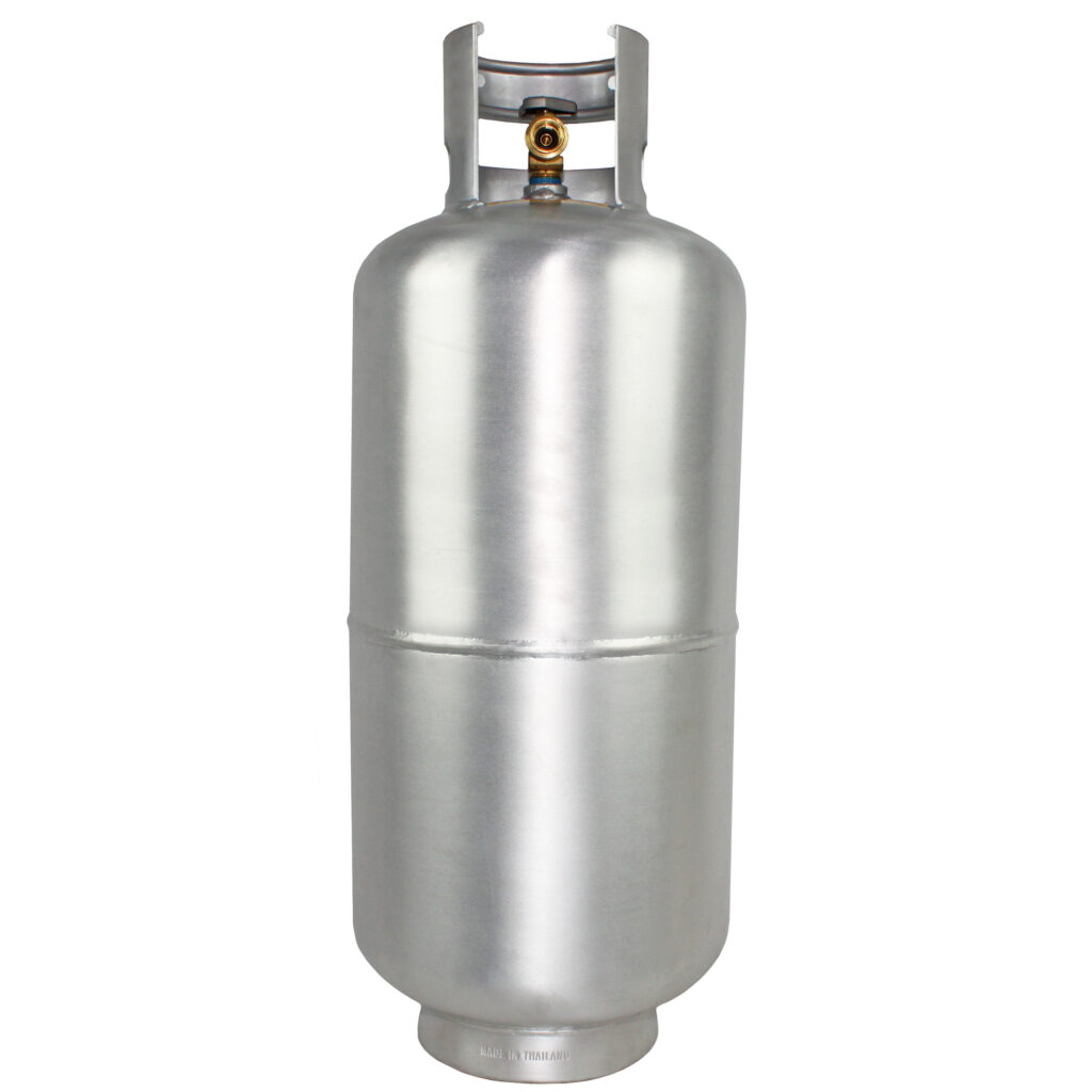 Flame King 40LB Aluminum Propane Tank with Premium OPD Valve, Corrosion-Resistant and Rust-Free