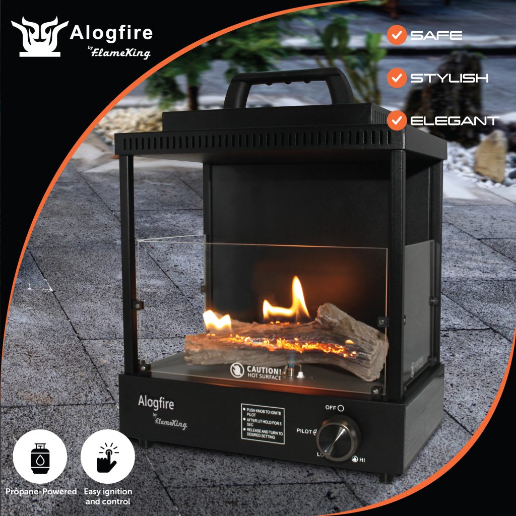 Gas Hauler Kit Flame King Portable Propane Gas Outdoor Heater With